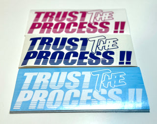 Trust The Process Sticker