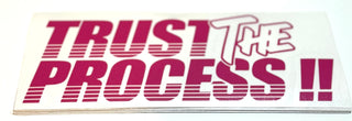 Trust The Process Sticker