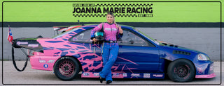 Joanna Marie Racing Slap Sticker