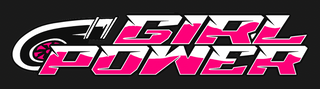 Girl Power Turbo Sticker
