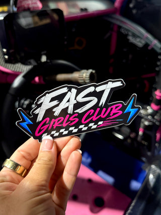 Fast Girls Club Sticker