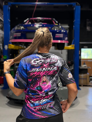 NEW Joanna Marie X GP1 Team Shirt Short Sleeve Adult Sizes