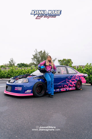 Joanna Marie Racing Poster