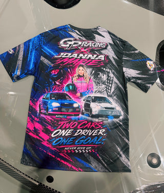 NEW Joanna Marie X GP1 Team Shirt Short Sleeve Adult Sizes